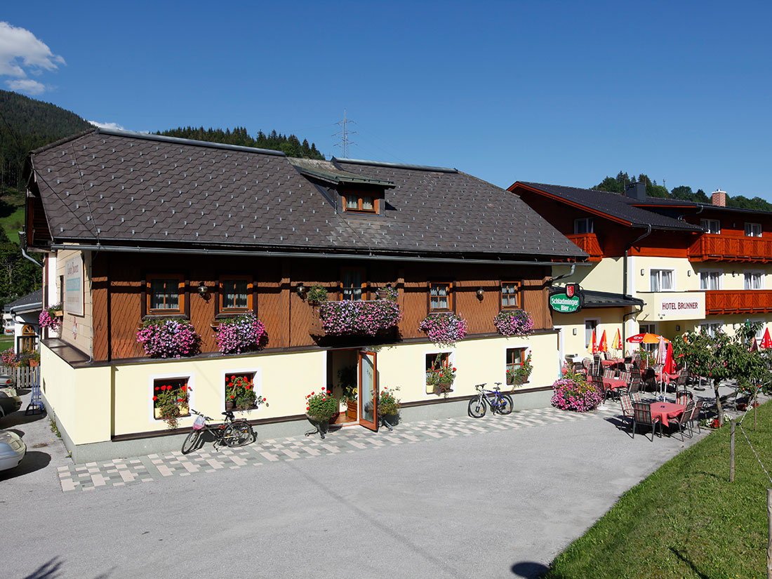 der Gasthof Brunner früher